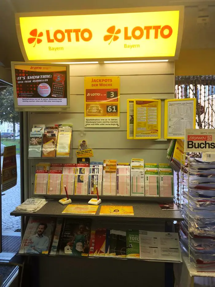 Lotto-Bayern-Annahmestelle im Laden